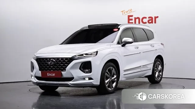 Hyundai Santa Fe TM 2020 Белый из Кореи