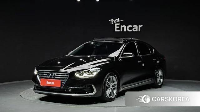 Hyundai Grandeur IG 2018 Черный из Кореи