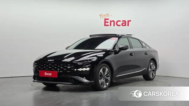 Kia K8 Hybrid 2023 Черный из Кореи