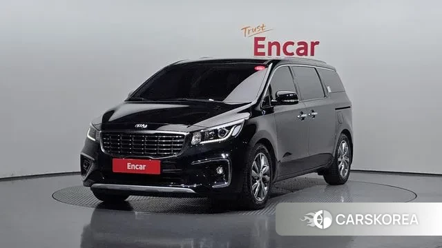Kia The New Carnival 2018 Черный из Кореи