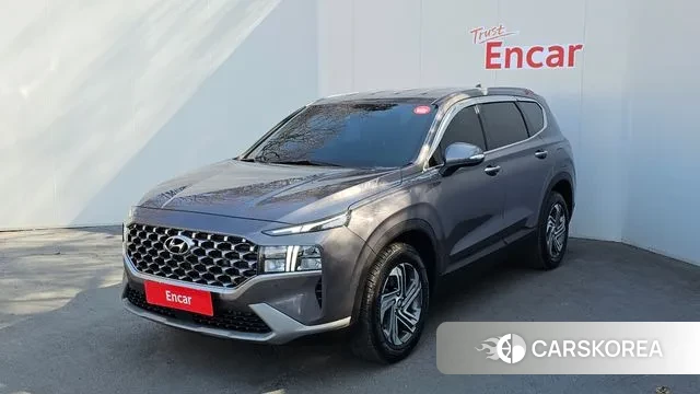 Hyundai The New Santa Fe 2022 Серый из Кореи