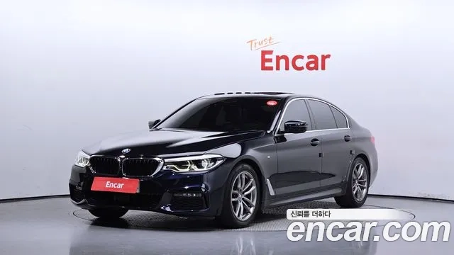 BMW 5 Series (G30) 2020 Черный из Кореи