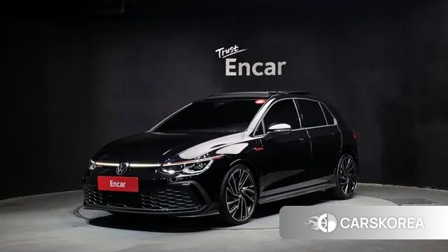 Volkswagen Golf 8th Generation 2022 Черный из Кореи