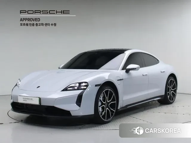 Porsche Taycan 2025 Белый из Кореи