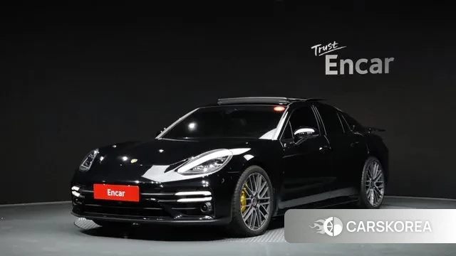 Porsche Panamera (971) 2021 Черный из Кореи