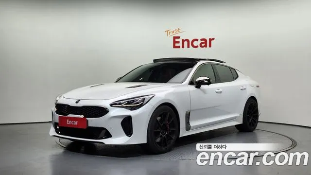 Kia Stinger Meister 2021 Белый из Кореи