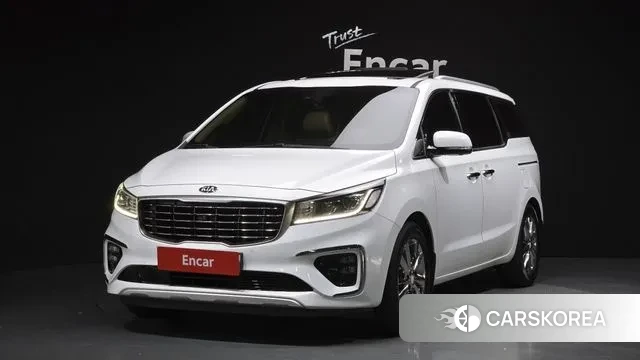 Kia The New Carnival 2018 Белый из Кореи