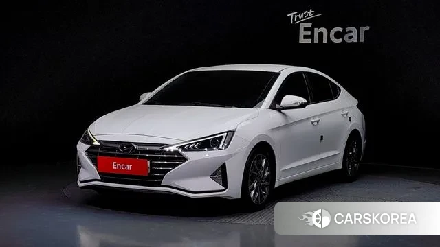 Hyundai The New Avante AD 2020 Белый из Кореи