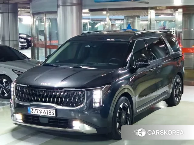 Kia The New Carnival 4th Generation 2024 Серый из Кореи