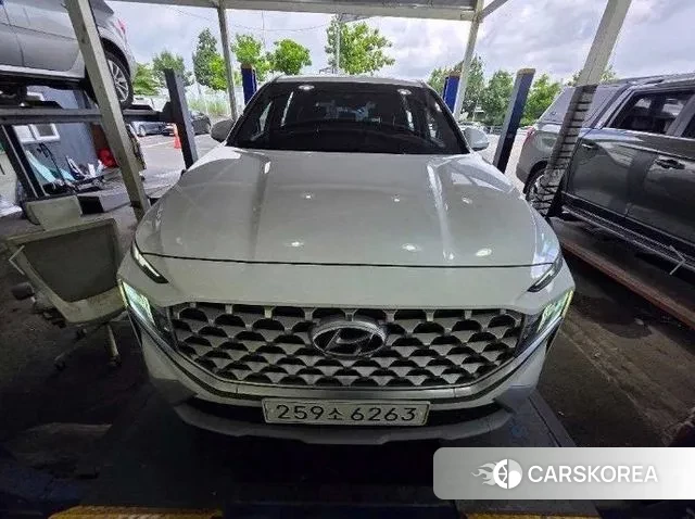 Hyundai The New Santa Fe 2021 Белый из Кореи