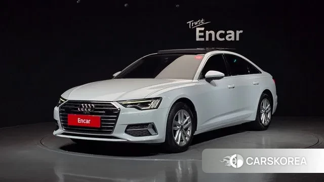 Audi A6 (C8) 2023 Белый из Кореи