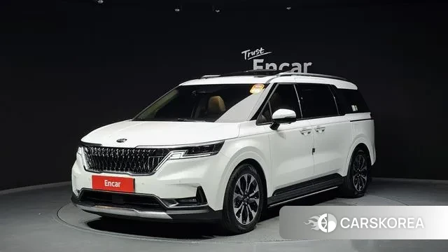 Kia Carnival 4th generation 2021 Белый из Кореи