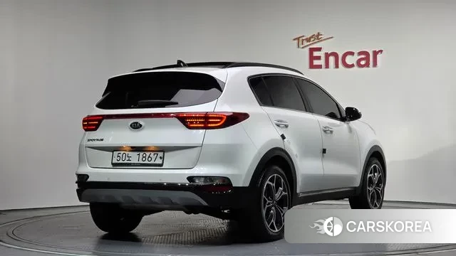 Kia Sportage The Bold 2019 Белый из Кореи