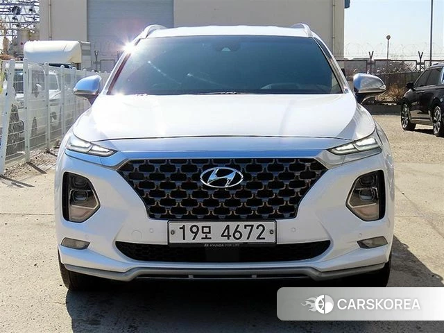 Hyundai Santa Fe TM 2019 Белый из Кореи
