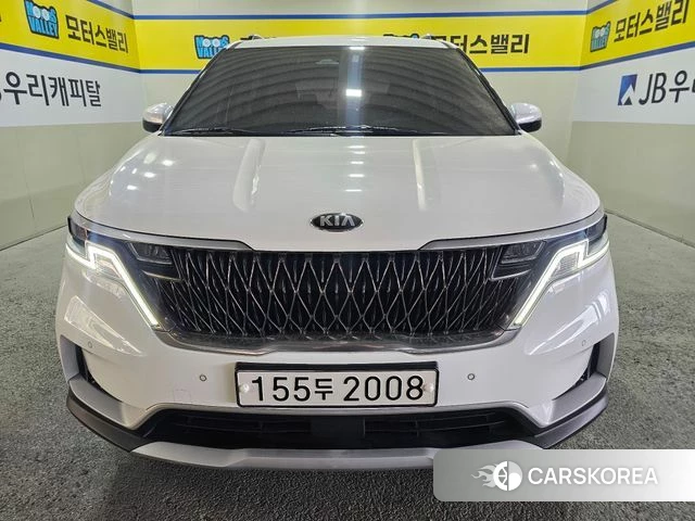 Kia Carnival 4th generation 2020 Белый из Кореи