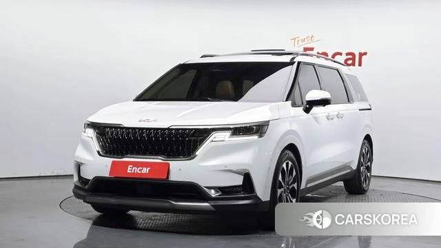 Kia Carnival 4th generation 2021 Белый из Кореи