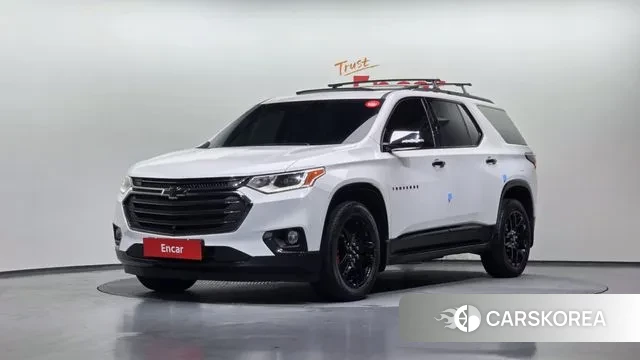 Chevrolet (GM Daewoo) Traverse 2020 Белый из Кореи