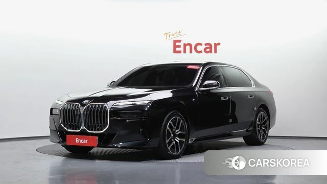 BMW 7 Series (G70) 2024 Черный из Кореи