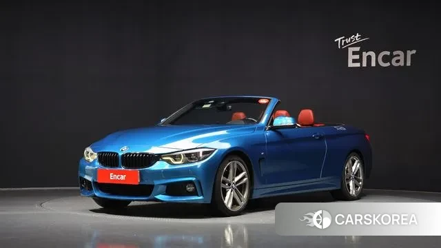 BMW 4 Series (F32) 2020 Синий из Кореи