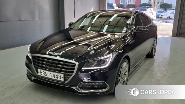 Genesis G80 2018 Черный из Кореи