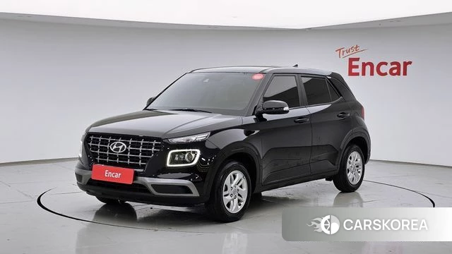 Hyundai Venue 2020 Черный из Кореи