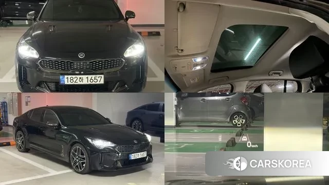 Kia Stinger Meister 2021 Черный из Кореи