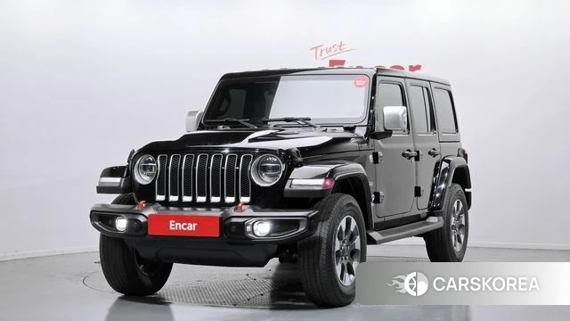 Jeep Wrangler (JL) 2022 Черный из Кореи