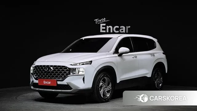 Hyundai The New Santa Fe 2021 Белый из Кореи