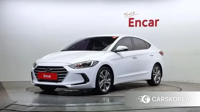 Hyundai Avante AD 2018 Белый из Кореи