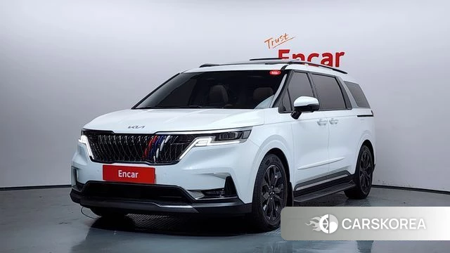 Kia Carnival 4th generation 2023 Белый из Кореи