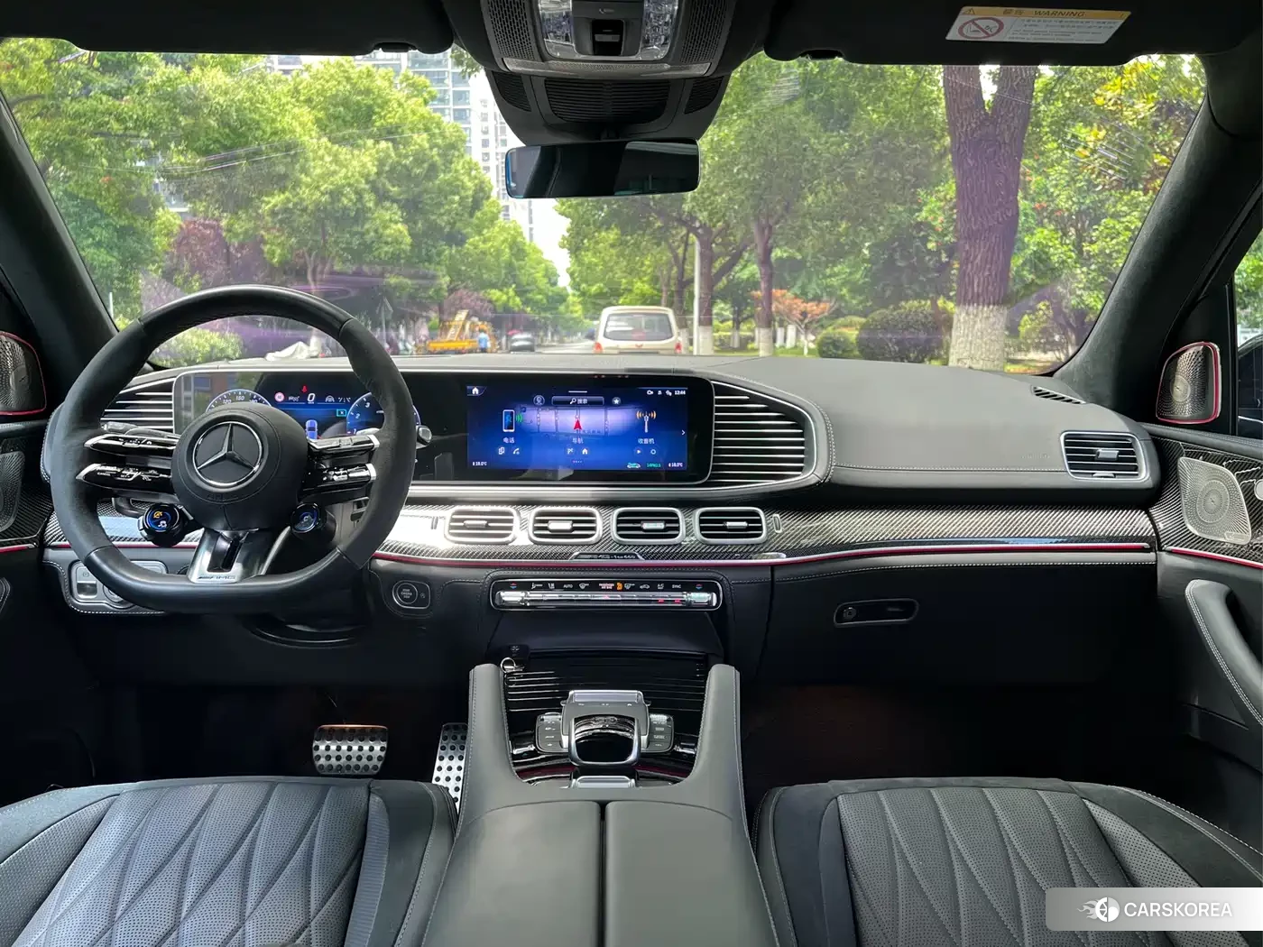 Mercedes-Benz GLS AMG 2024 Зеленый из Китая