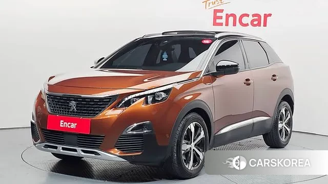 Peugeot 3008 second generation 2020 Оранжевый из Кореи