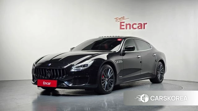 Maserati Quattroporte 2020 Черный из Кореи