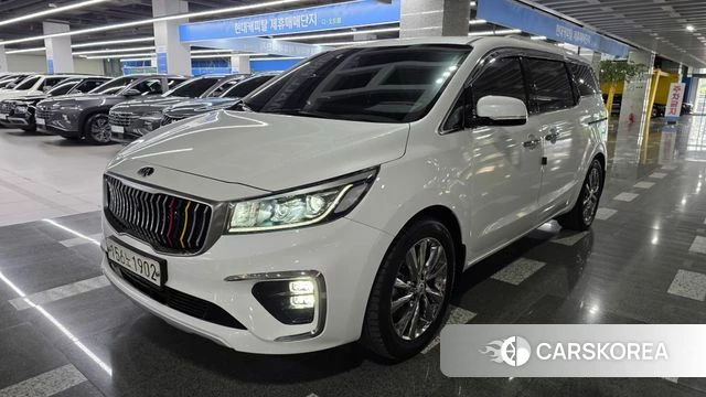 Kia The New Carnival 2020 Белый из Кореи