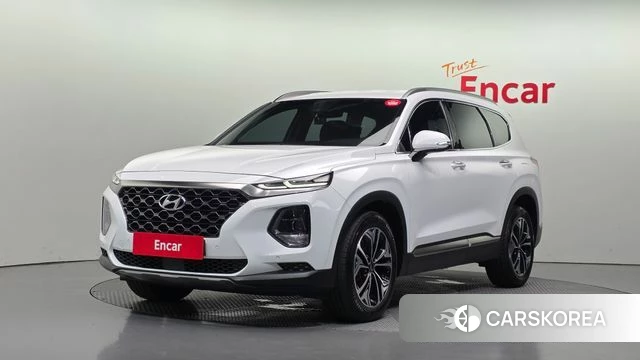 Hyundai Santa Fe TM 2018 Белый из Кореи