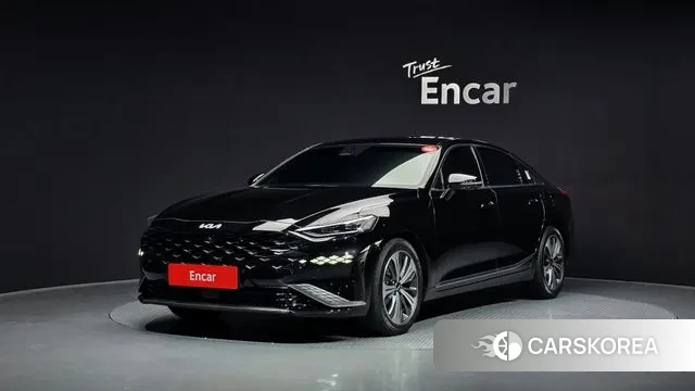 Kia K8 Hybrid 2021 Черный из Кореи