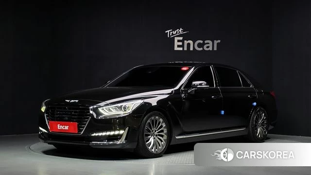 Genesis EQ900 2018 Черный из Кореи