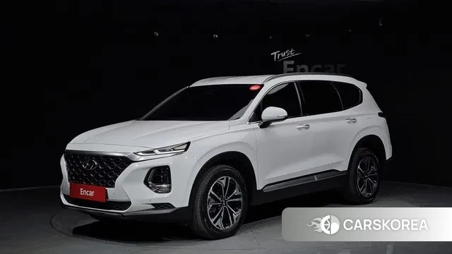 Hyundai Santa Fe TM 2019 Белый из Кореи