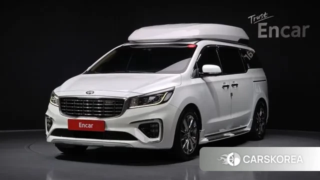 Kia The New Carnival 2018 Белый из Кореи