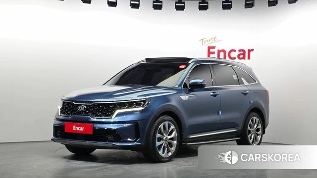 Kia Sorento 4th Generation 2021 Синий из Кореи
