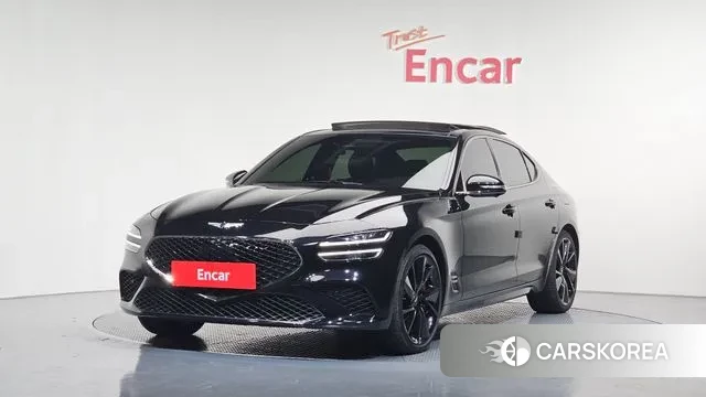 Genesis The New G70 2022 Черный из Кореи