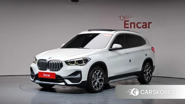 BMW X1 (F48) 2021 Белый из Кореи