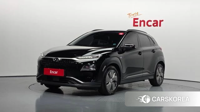 Hyundai Kona Electric 2018 Черный из Кореи