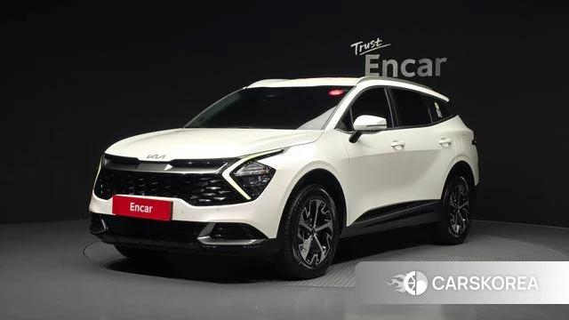 Kia Sportage 5th Generation Hybrid 2021 Белый из Кореи