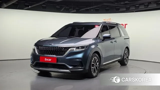 Kia Carnival 4th generation 2021 Синий из Кореи