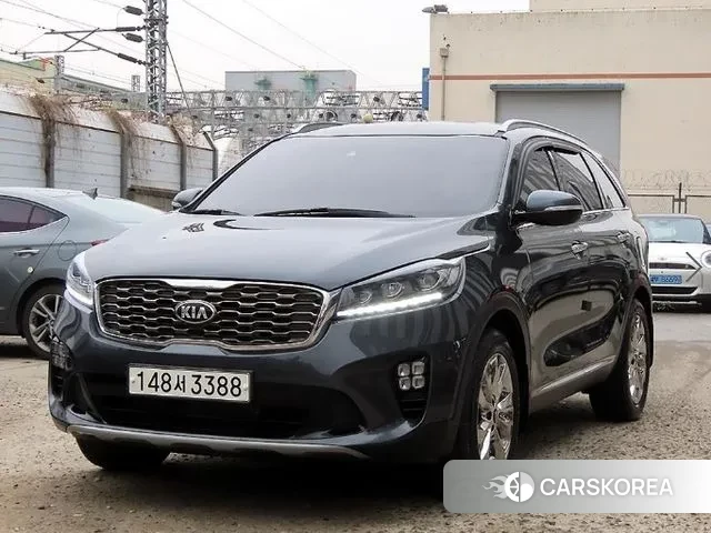 Kia The New Sorento 2019 Серебристо-серый из Кореи
