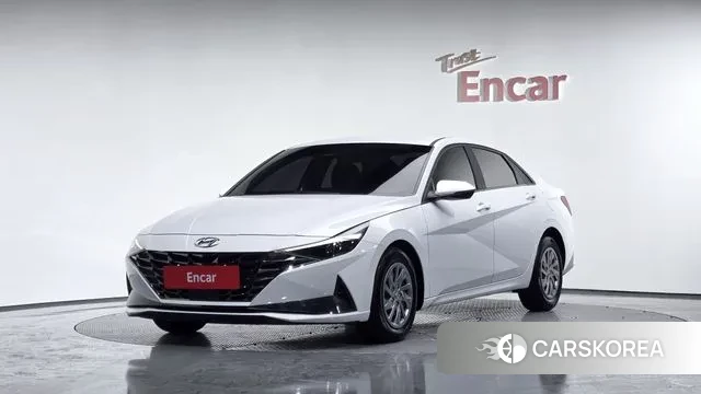 Hyundai Avante (CN7) 2020 Белый из Кореи