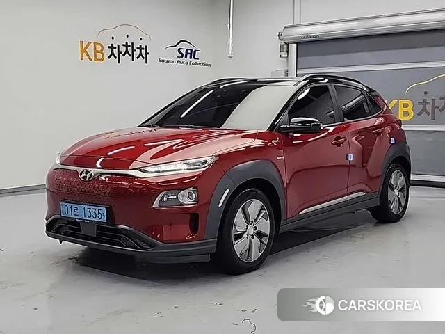 Hyundai Kona Electric 2019 Красный из Кореи
