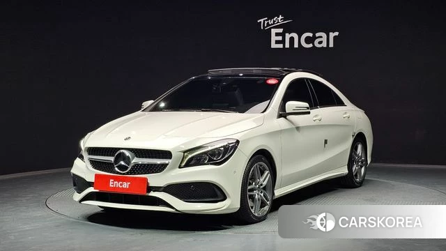 Mercedes-Benz CLA-Class C117 2018 Белый из Кореи