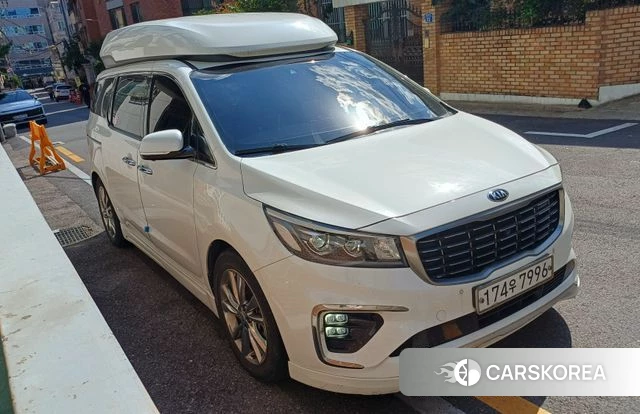 Kia The New Carnival 2020 Белый из Кореи